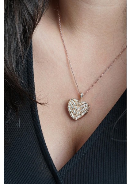 Kapaklı Kalp Kolye fırsatları