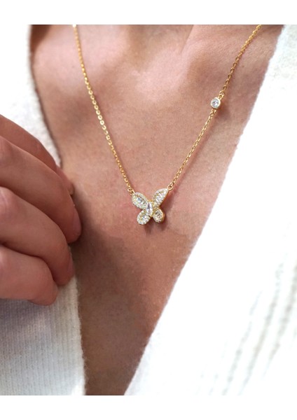 Kelebek Kolye Markizli fiyatları