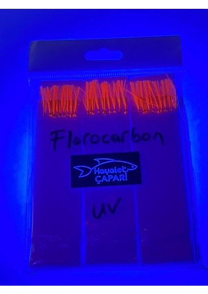 Florocarbon Arnavut Çaparisi 12 No 3lü Paket 0.12/0.24 Uv Kırmızı fiyatları