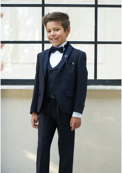 Erkek Çocuk Smokin Takım Elbise