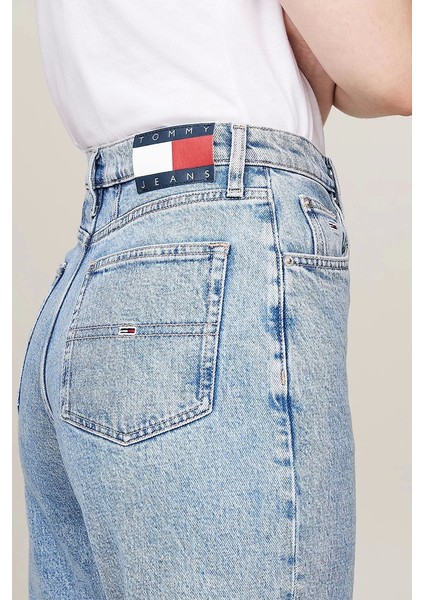 Kadın Mom Yüksek Bel Jean fırsatları