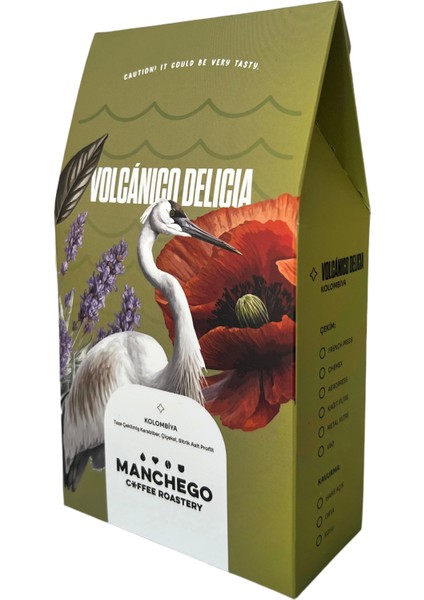 Kolombiya-Volcanıco Delıcıa 180GR (Çekirdek) fiyatları