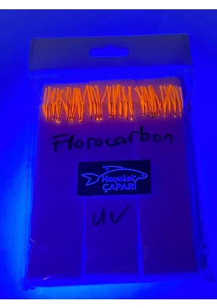 Florocarbon Arnavut Çaparisi 12 No 3lü Paket 0.12/0.24 Uv Turuncu fiyatları