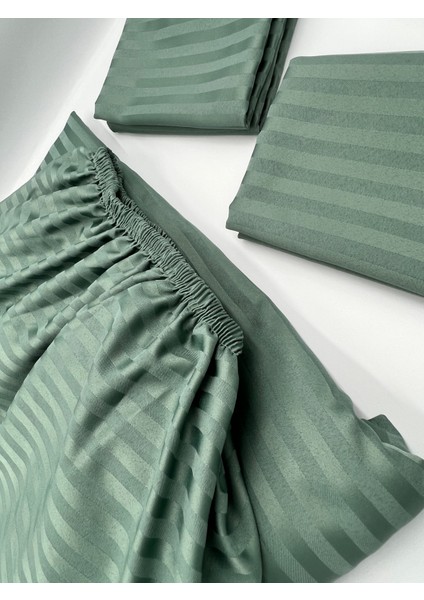 Pınarhomecollectıon Saten Lastikli Çarşaf + Kapaklı Yastık Kılıfı (Yüksek Köşe Derinliği ) fiyatları