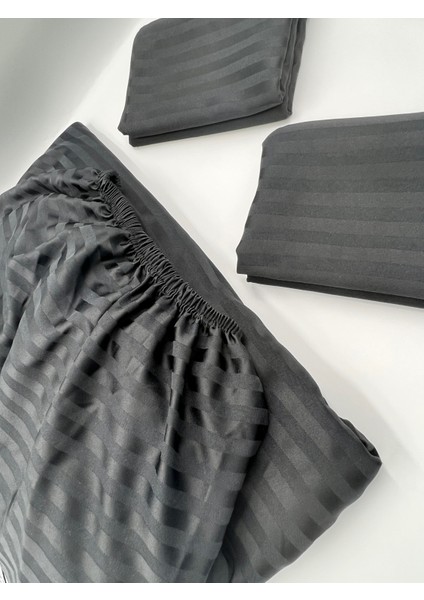 Pınarhomecollectıon Saten Lastikli Çarşaf + Kapaklı Yastık Kılıfı (Yüksek Köşe Derinliği ) fiyatları