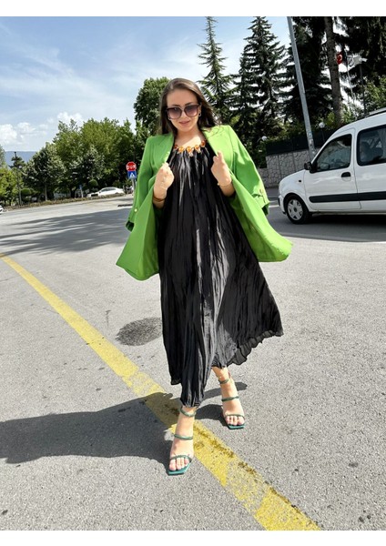 Orijinal Marka Yeşil Blazer Ceket Standart