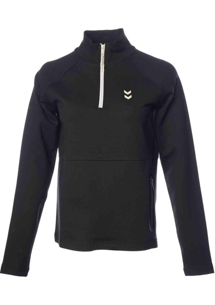 Hmlfuyu Zip Neck Kadın Siyah Sweatshirt 921960-2001