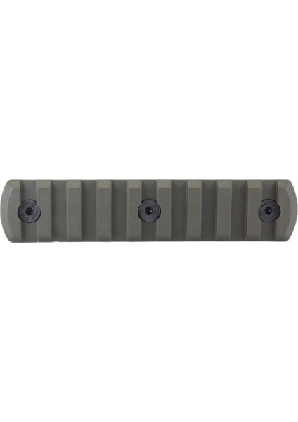 M-Lok Kundak Uyumlu 9 Slot Sıyah Pıkatını Rayı