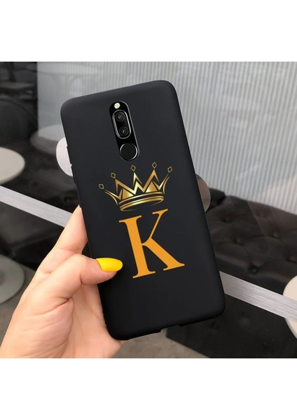 Huawei Mate 10 Lite Uyumlu Kılıf Silikon Esnek Isme Özel Baskılı Harf