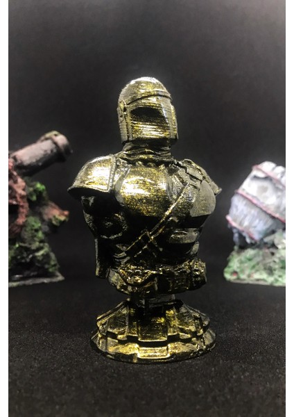 Star Wars Mandolarian Büst 10CM - Gold Efekt