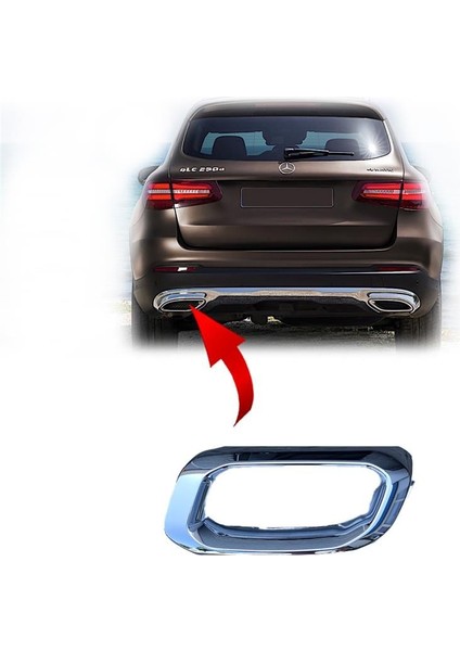 Glc Seri X253 Egzoz Ucu Çerçevesi Sol Kromlu 2015-2023 1678856900