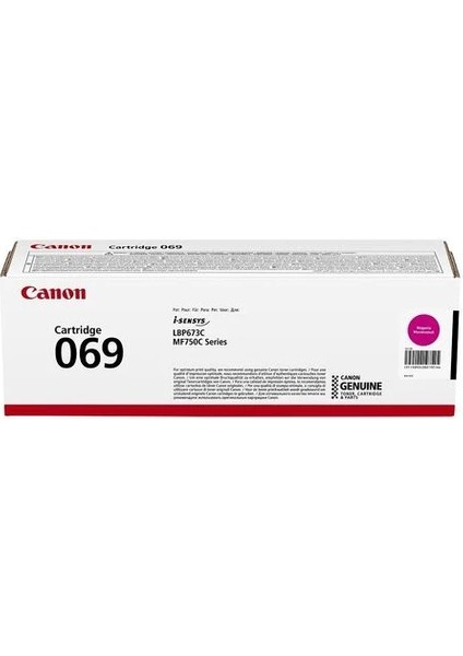 CRG-069M Orjinal Kırmızı Toner LBP673/MF750/752/754