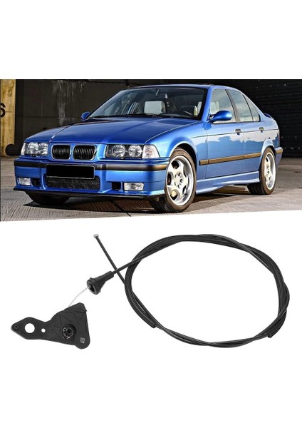 Bmw 3 Serisi E36 Kaput Açma Teli 1992-1999 51231960853