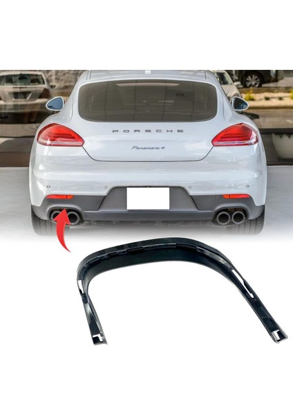 Porsche Panamera Sol Egzoz Çıtası 2014-2016 97050583700