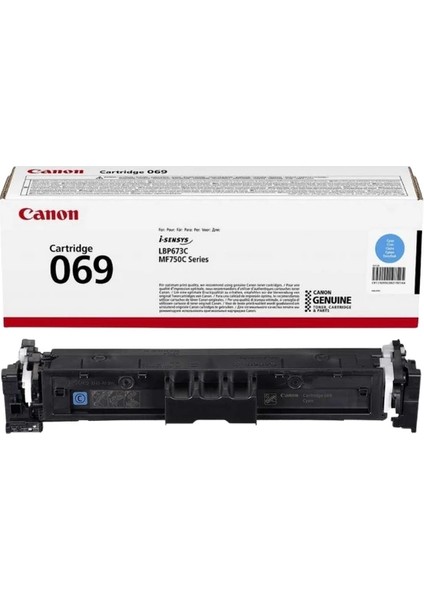 Crg 069C Orjinal Mavi Toner LBP673/MF750/752/754