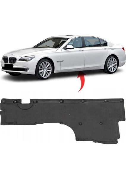 Bmw F02+LCİ Taban Alt Muhafaza Yan Sol 51757185035