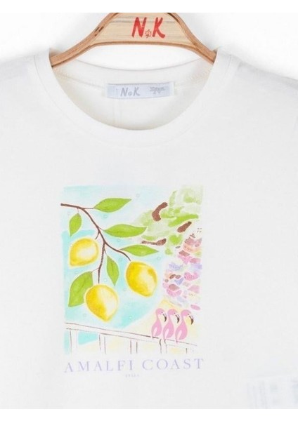Kız Çocuk Limon Desenli Tshirt fırsatları