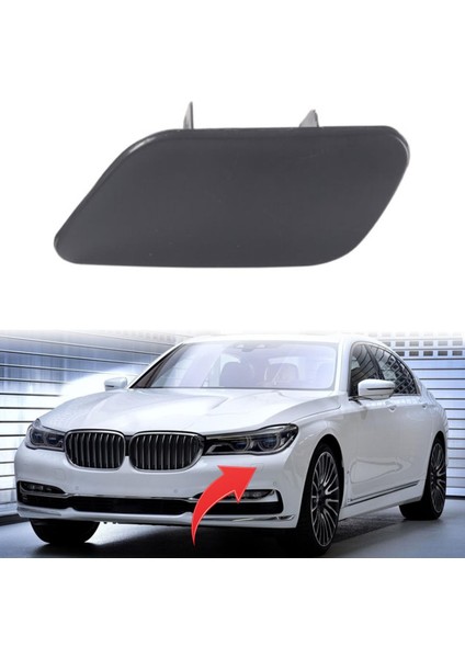 Bmw 7 Serisi G12 Sol Far Yıkama Kapağı Makyajlı 51117357595