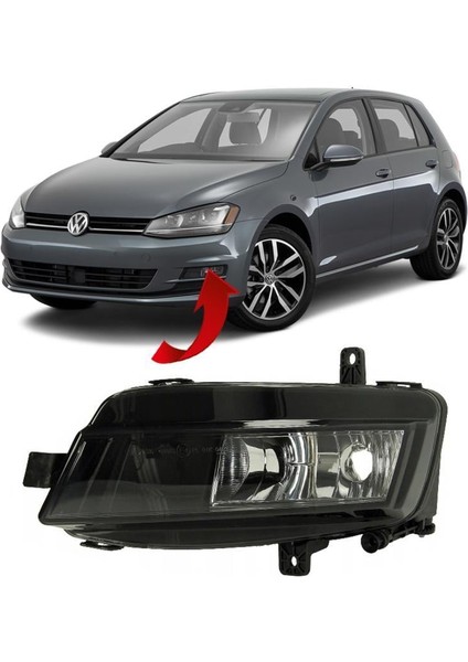 Vw Golf 7 Sol Sis Farı 2013-2017 5G0941661