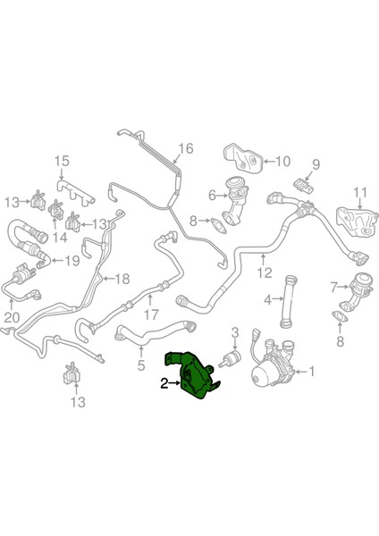 Cayenne Hava Pompa Braketi 2011-2015 95860510100 fiyatları
