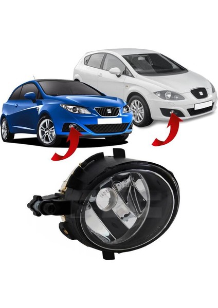 Seat Ibiza Leon Toledo Sağ Sis Farı 2009-2012 6J0941702