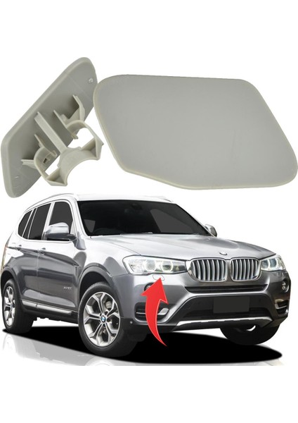 Bmw X3 F25 Lci Sağ Far Fiskiye Kapağı 2014-2017 51117347932