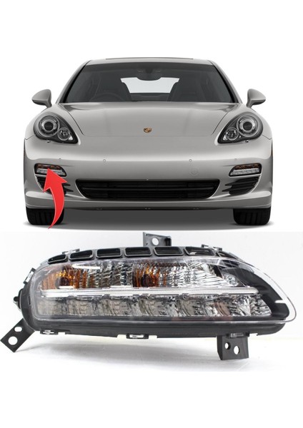 Porsche Panamera Sağ Sis Farı 2010-2013 97063108203