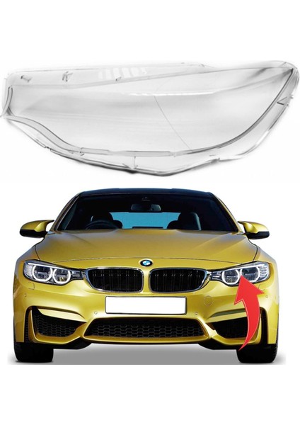 Bmw 4 Serisi F32 F36 Lci Sol Far Camı 2016-2019 63117478151