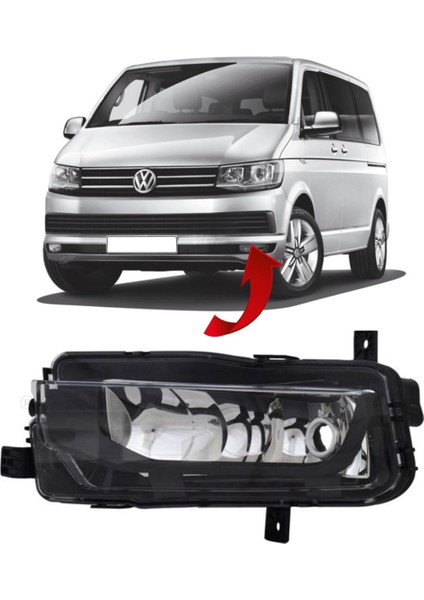 Vw Transporter T7 Sol Sis Farı 2015-2020 7E0941661A