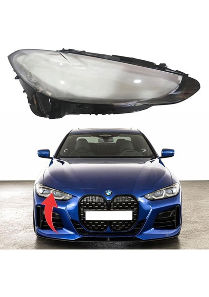Bmw 4 Serisi G22 Sağ Far Camı 2020 Sonrası 63115A04582