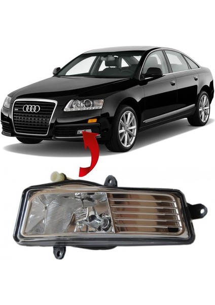 Audi A6 Sol Sis Farı 2009-2012 4F0941699A