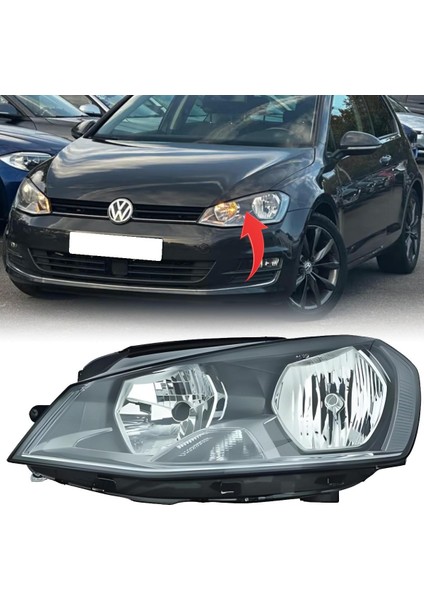Vw Golf 7 Sol Ön Far Trend-Comfort 2013-2017 5G1941005