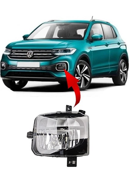 Vw T-Cross Sis Farı Sol Ledli 2019-2023 2GM941661