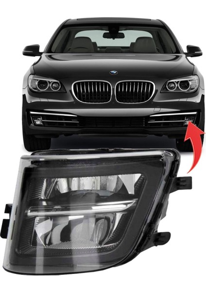 Bmw 7 Serisi F01 Lci Sol Sis Farı Ledli 2012-2015 63177311287