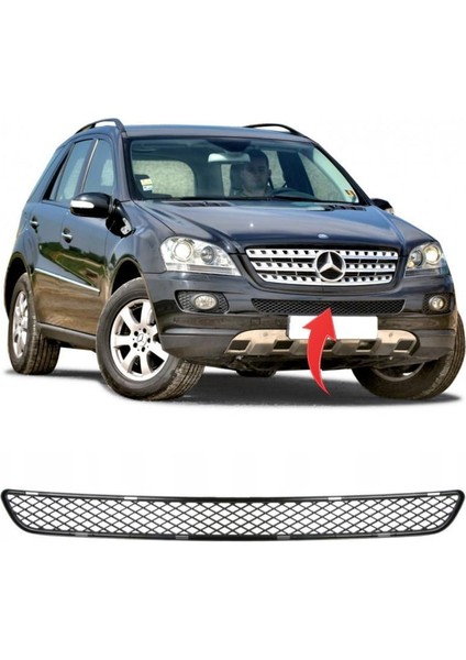 Mercedes ml W164 Ön Tampon Orta Izgara 2006-2008 1648850223