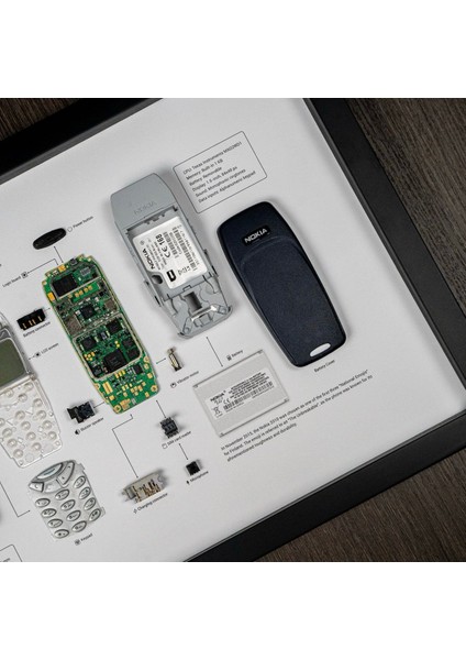 Nokia 3310 Çerçeve Sanatı Lüks Hediye