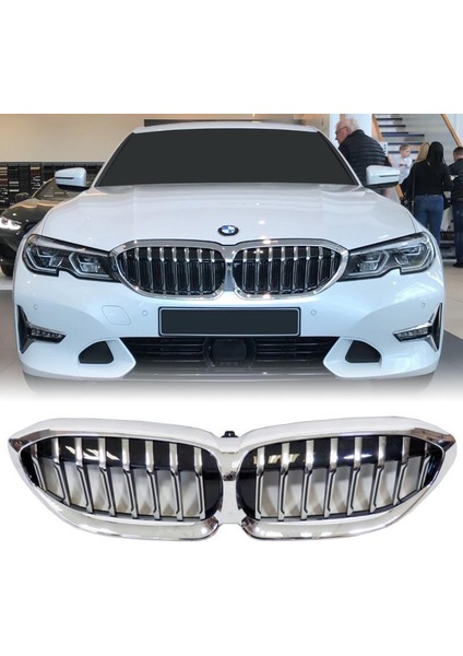 Bmw G20 Ön Panjur Seti Krom Siyah Luxury 2019-2021 51137449432