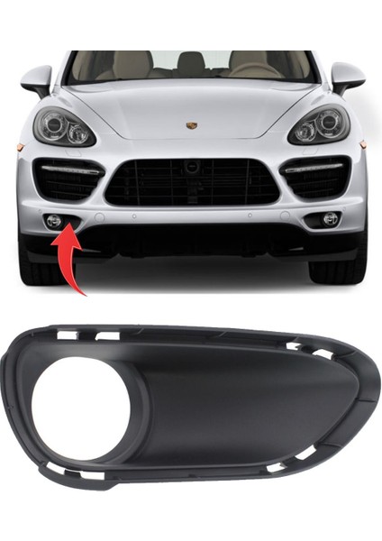 Porsche Cayenne Sağ Sis Kapağı 2011-2015 95850509400