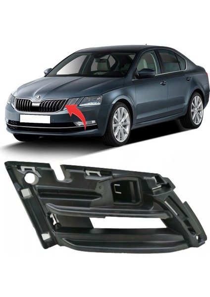 Skoda Octavia Sol Ön Panjur Alt Braketi 2018-2021 5E0807723A
