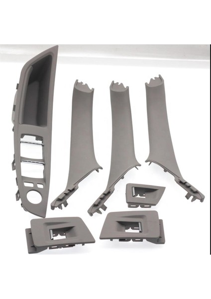 Bmw 5 Serisi F10-F18 Kapı Tutamak Seti 7 Parça Gri 51417225877