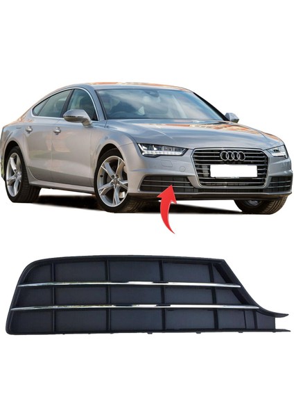 Audi A7 Ön Tampon Kapağı Sağ 2015-2018 4G8807648D