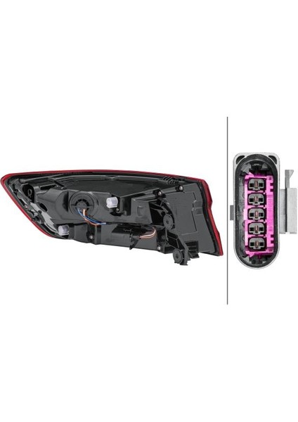 Audi A4 B9 Ledli Sağ Dış Stop Lambası Koyu 2016-2021 8W5945092G fiyatları