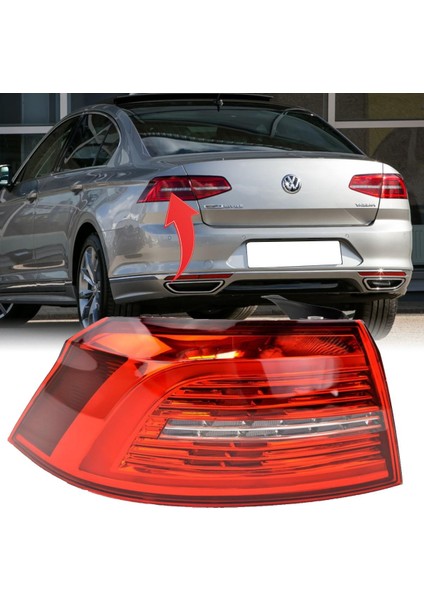 Vw Passat B8 Highline Sol Dış Stop Lambası Ledli 2015- 3G5945207