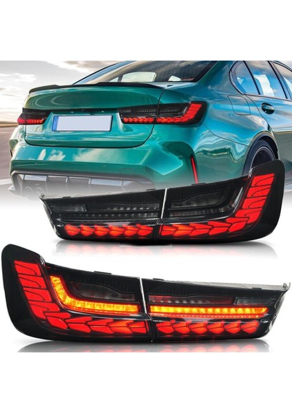 Bmw 3 Serisi G20 Stop Seti Kayar LED Karartmalı 2019-2022