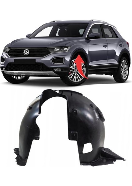 Vw Troc Sol Ön Çamurluk Davlumbazı 2018-2020 2GA809957A