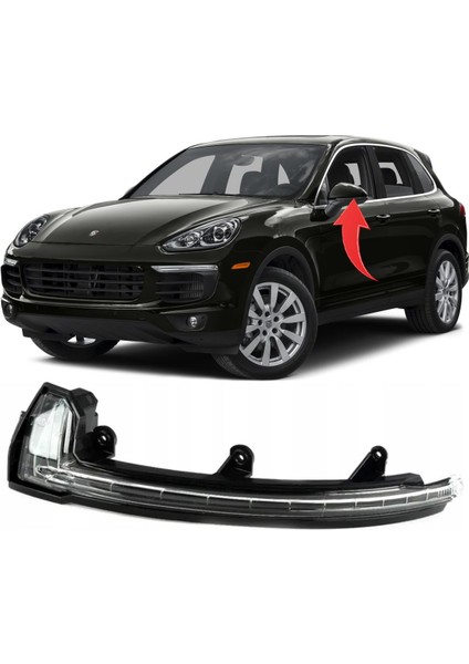 Porsche Cayenne Sol Ayna Sinyali 2015-2018 95863110131