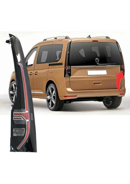 Vw Caddy Sağ Arka Stop Lambası Ledli 2019 Sonrası 2K7945208E