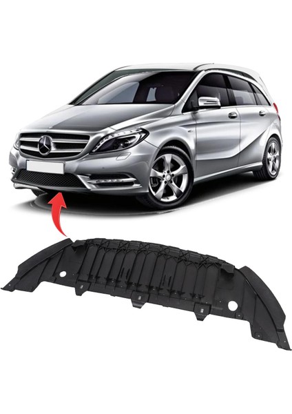 B Serisi W246 Ön Tampon Alt Yarasa Bakaliti 14-18 A2468850136