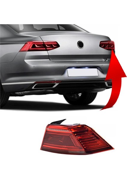 Vw Passat Stop Lambası Sağ Dış Karartılmış 2020-2024 3G5945208F
