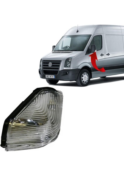Vw Crafter Sol Ayna Sinyali 2006-2016 2E0953049A